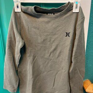 Gray Hurley boys long sleeve shirt